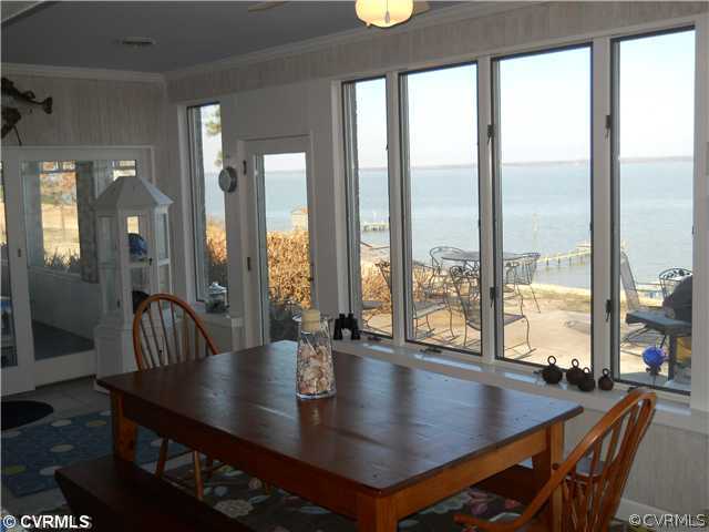 425 Riverside Drive Center Cross, VA 22437 - Photo 6 of 10 Den/Family/Great Room - sunroom with endless views