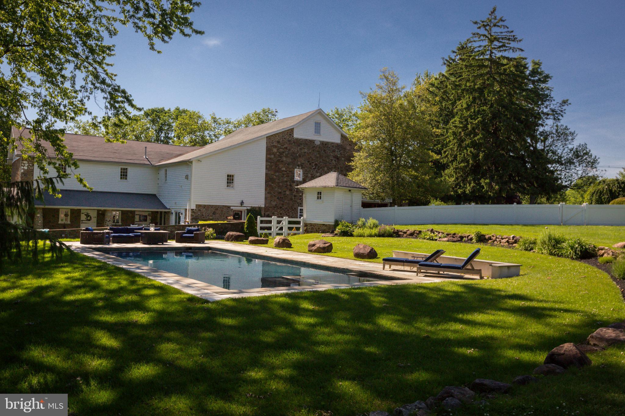 2040 Buttonwood Road Berwyn, PA 19312 - Photo 64 of 71 Saltwater Pool in Rear Yard.