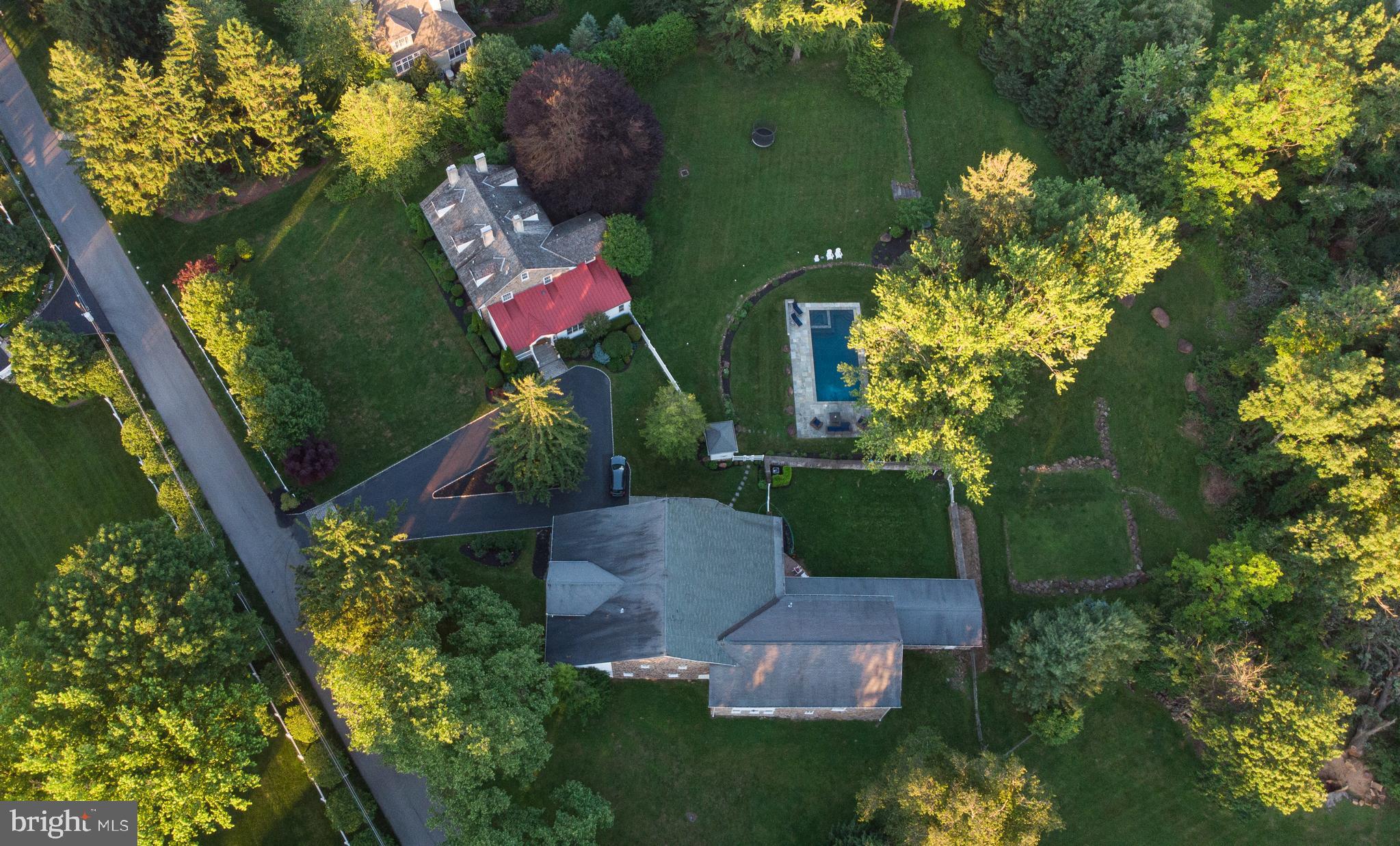 2040 Buttonwood Road Berwyn, PA 19312 - Photo 70 of 71 Aerial View of Property.
