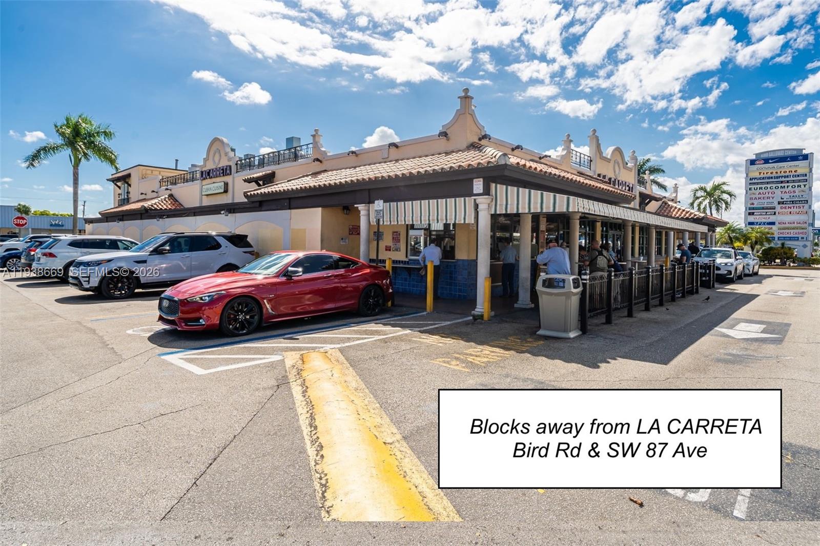 8773 Southwest 36th Street Miami, FL 33165 - Photo 35 of 47 a view of a car park in front of building