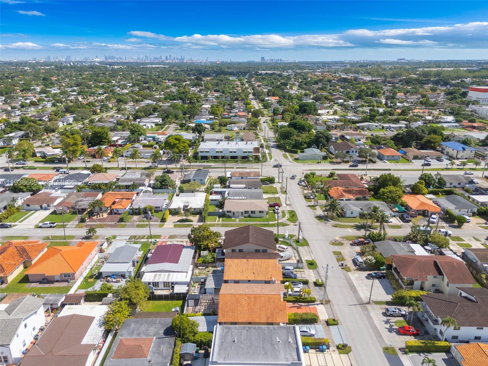 8773 Southwest 36th Street Miami, FL 33165 - Photo 38 of 47 an aerial view of residential houses with outdoor space