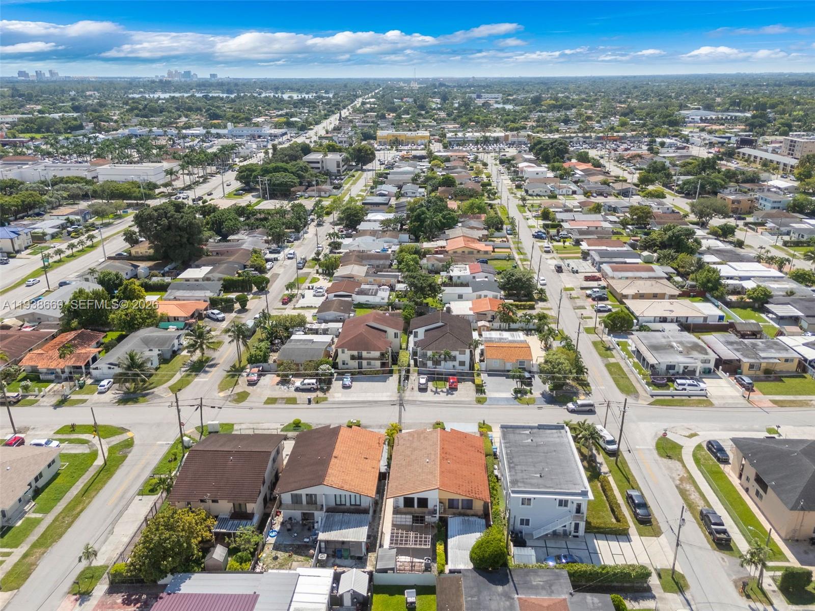 8773 Southwest 36th Street Miami, FL 33165 - Photo 42 of 47 an aerial view of residential houses with outdoor space