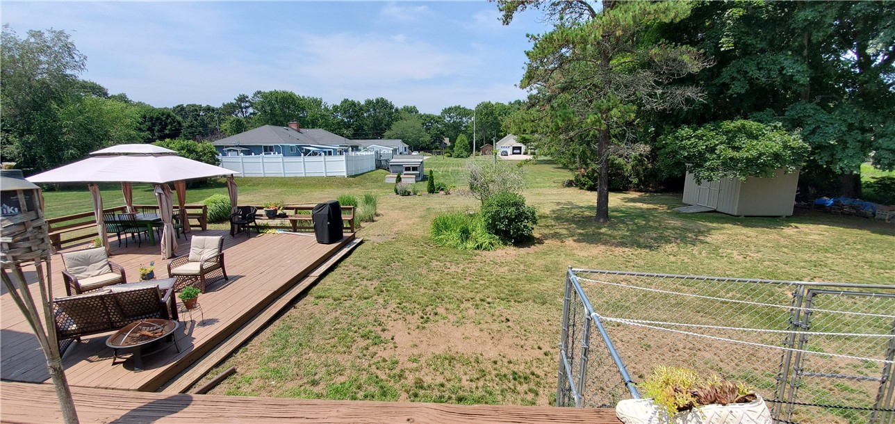 214 Bradford Road Westerly, RI 02808 - Photo 6 of 50 Rear yard view