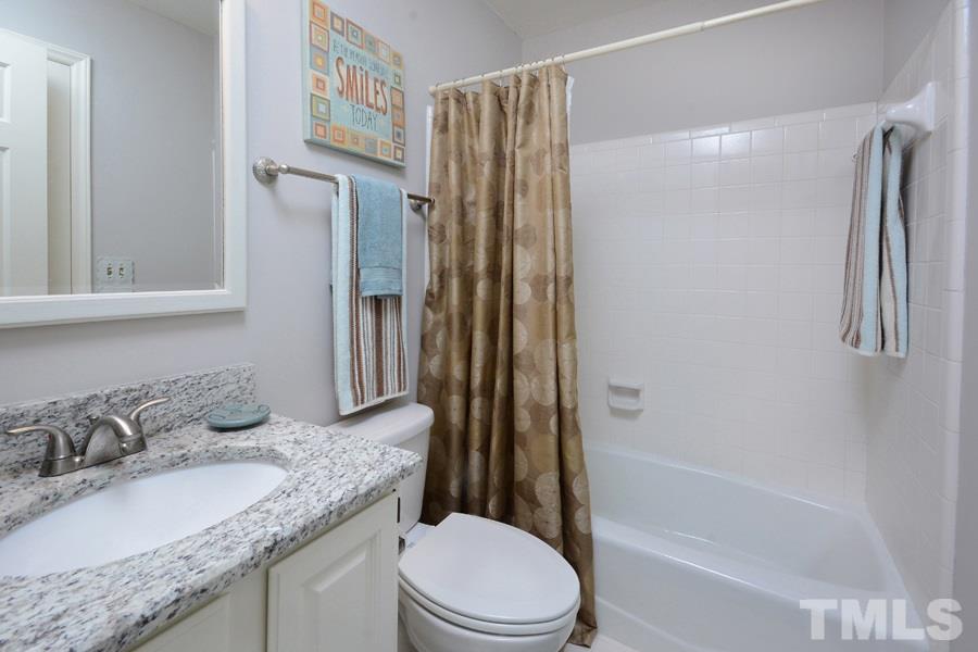 5619 Red Coach Road Durham, NC 27712 - Photo 13 of 30 First floor bathroom