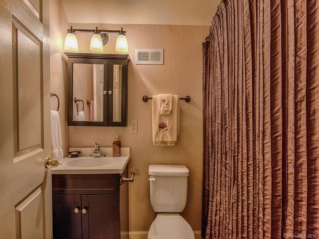 541 Chinquapin Road Canton, NC 28716 - Photo 20 of 23 a bathroom with a toilet a sink and mirror