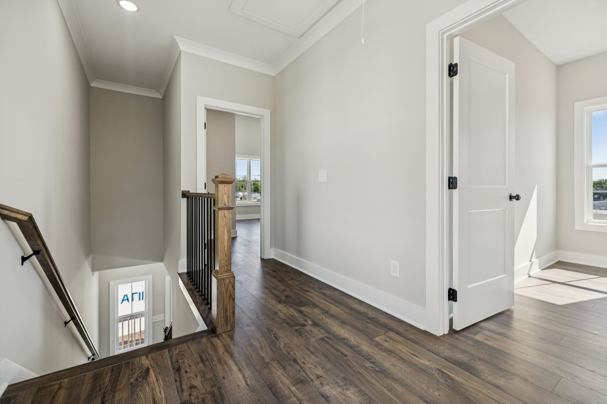 117 East Campbell Road, Unit A Madison, TN 37115 - Photo 16 of 29 a view of a hallway with wooden floor and staircase