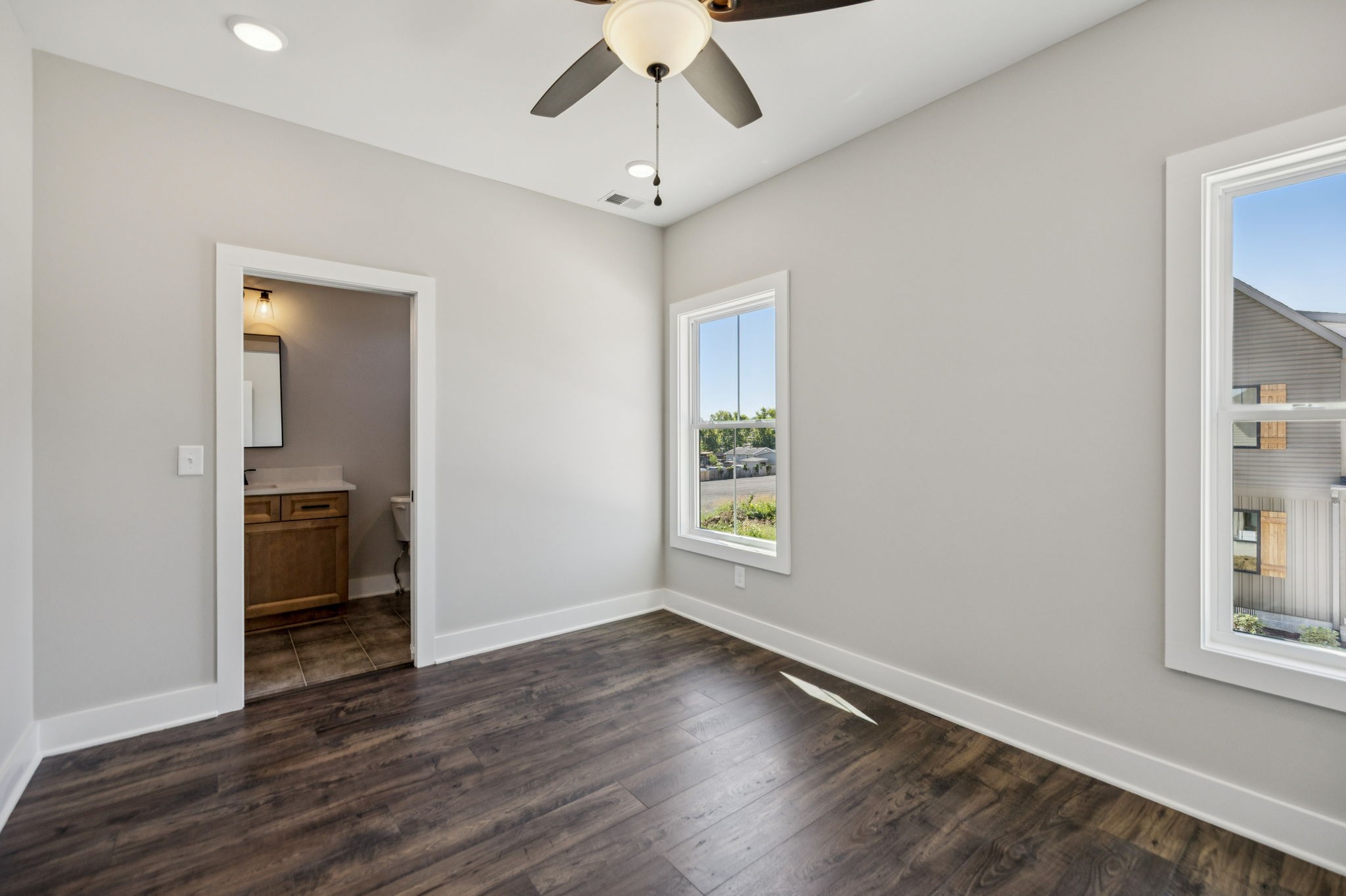 117 East Campbell Road, Unit A Madison, TN 37115 - Photo 27 of 29 wooden floor in an empty room with a window