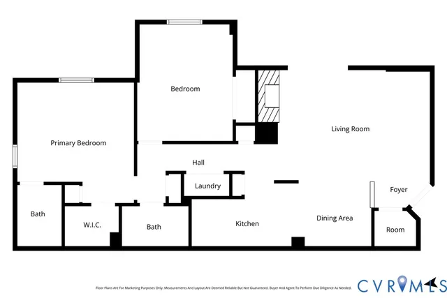 $1,700 | 2440 Stembridge Court, Unit D, Henrico, VA 23238