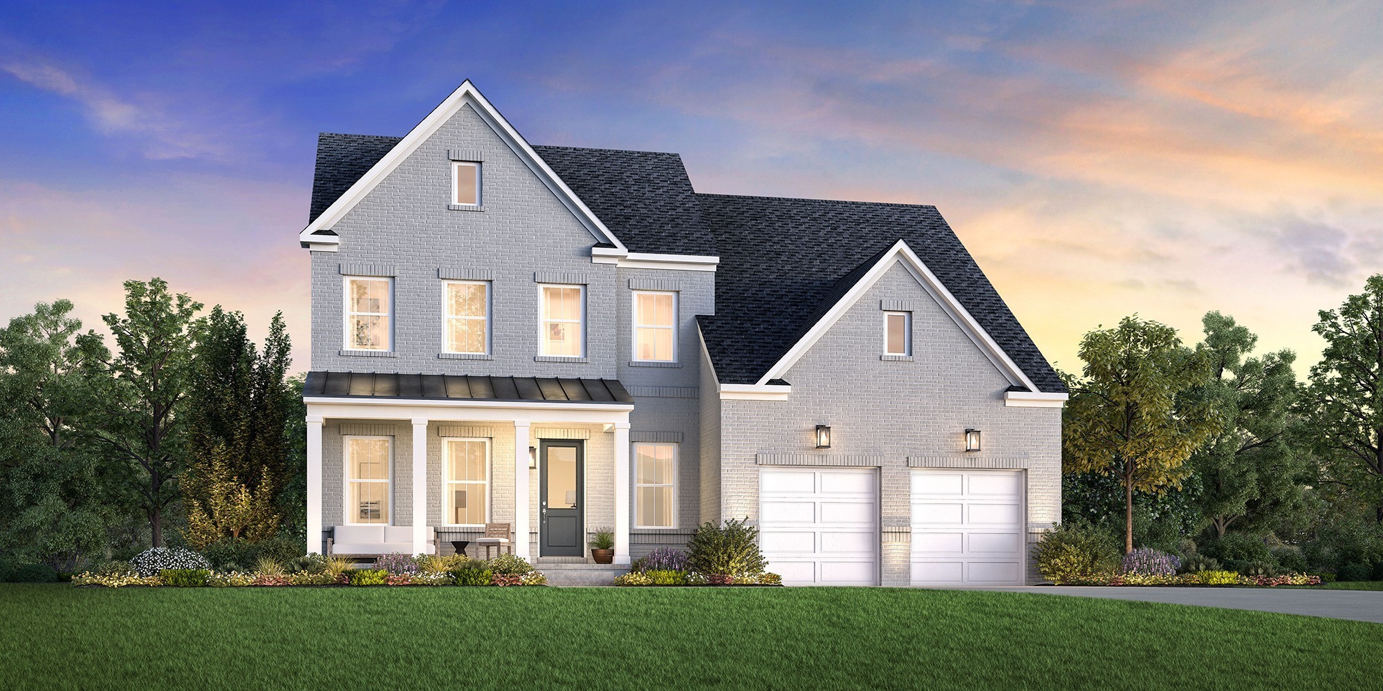 1420 Round Hill Lane Spring Hill, TN 37174 - Photo 2 of 29 a front view of a house with a yard