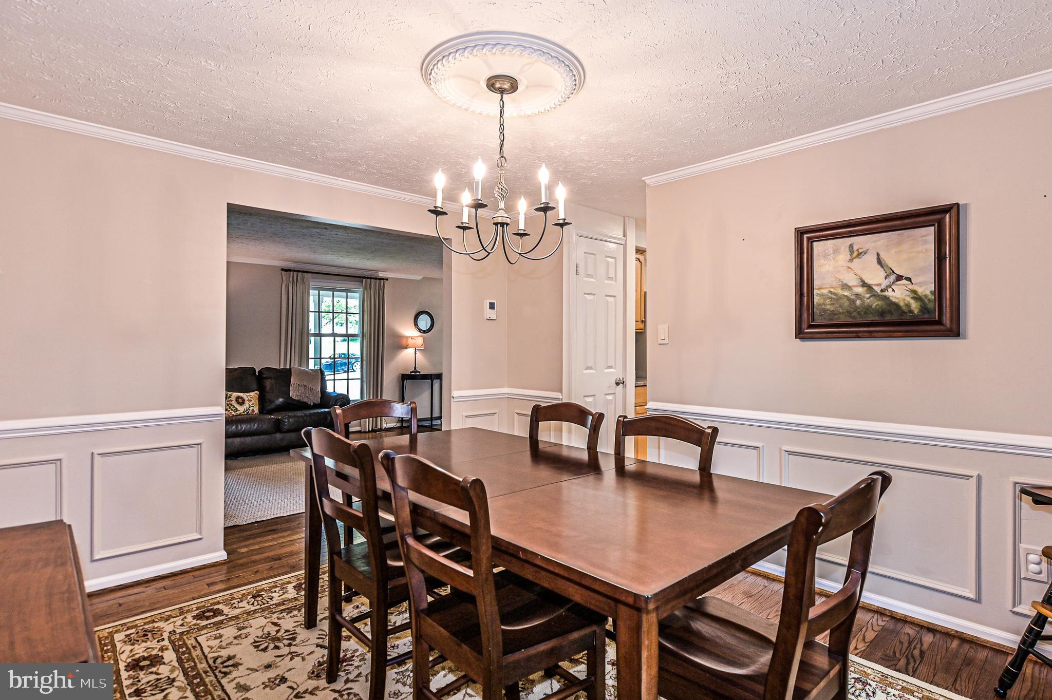 7553 Cloud Court Springfield, VA 22153 - Photo 8 of 32 Dining room with hardwood floors