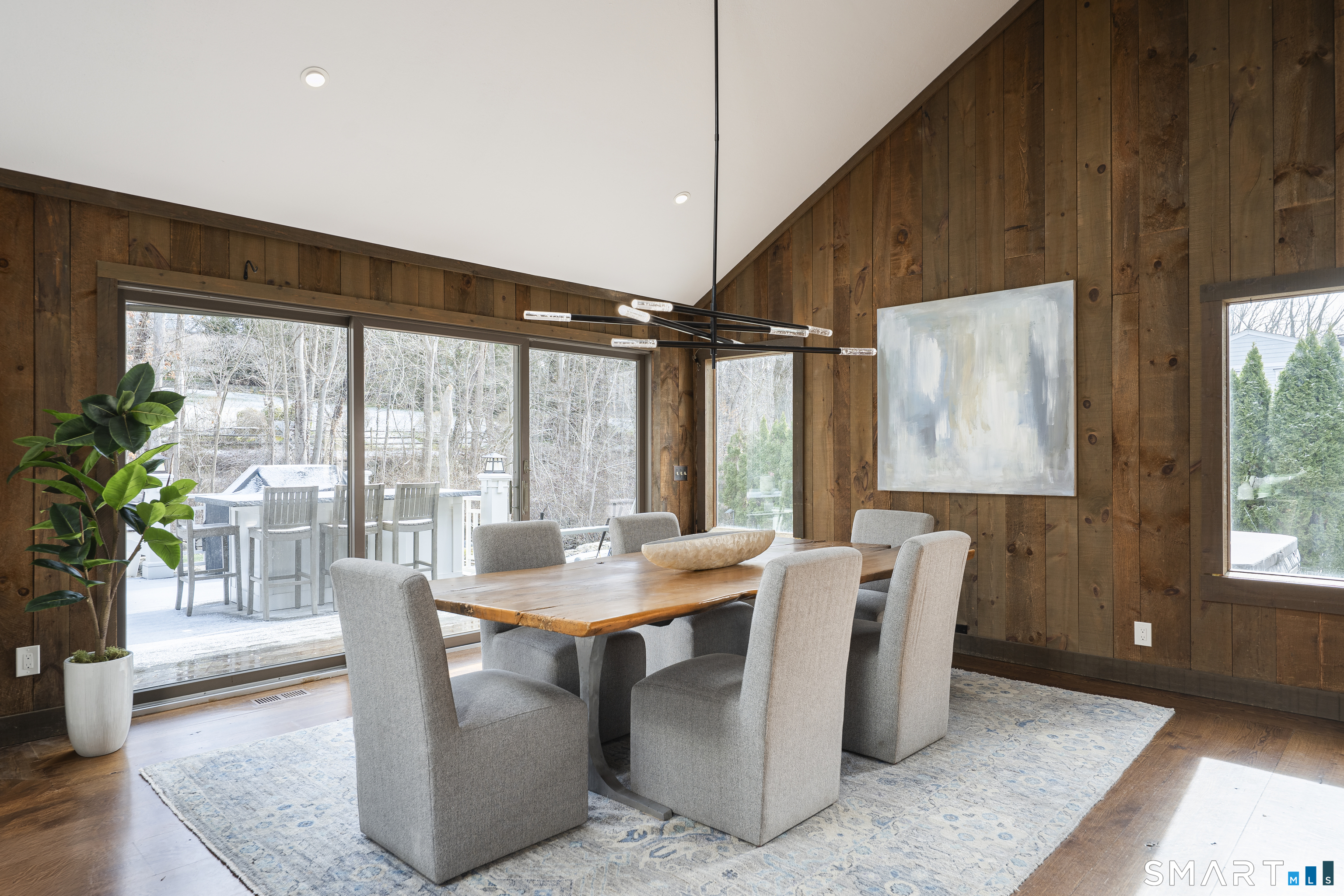 107 Parade Hill Road New Canaan, CT 06840 - Photo 5 of 28 a dining room with furniture and window