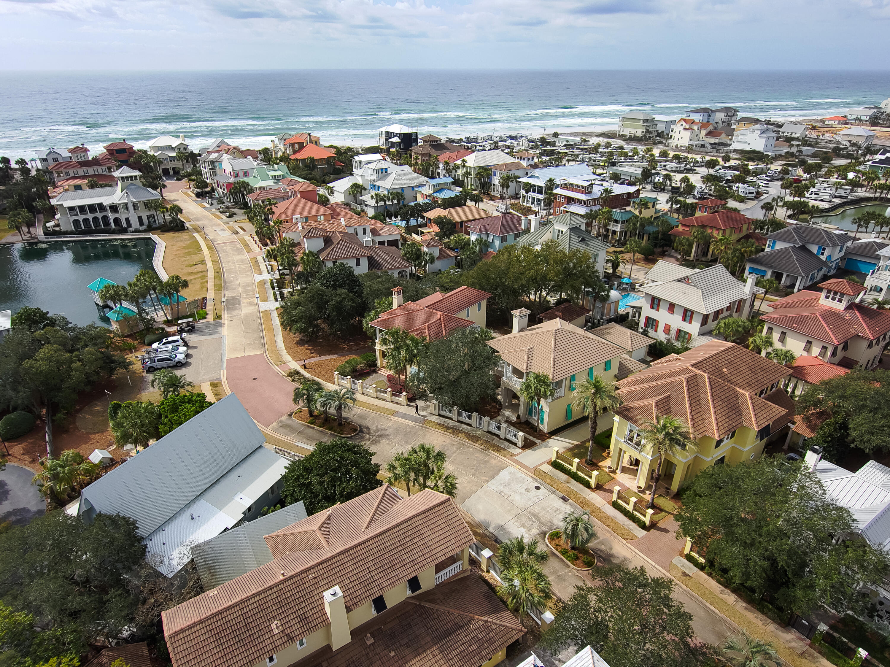 175 Rue Martine Miramar Beach, FL 32550 - Photo 3 of 23 an aerial view of a city with ocean view