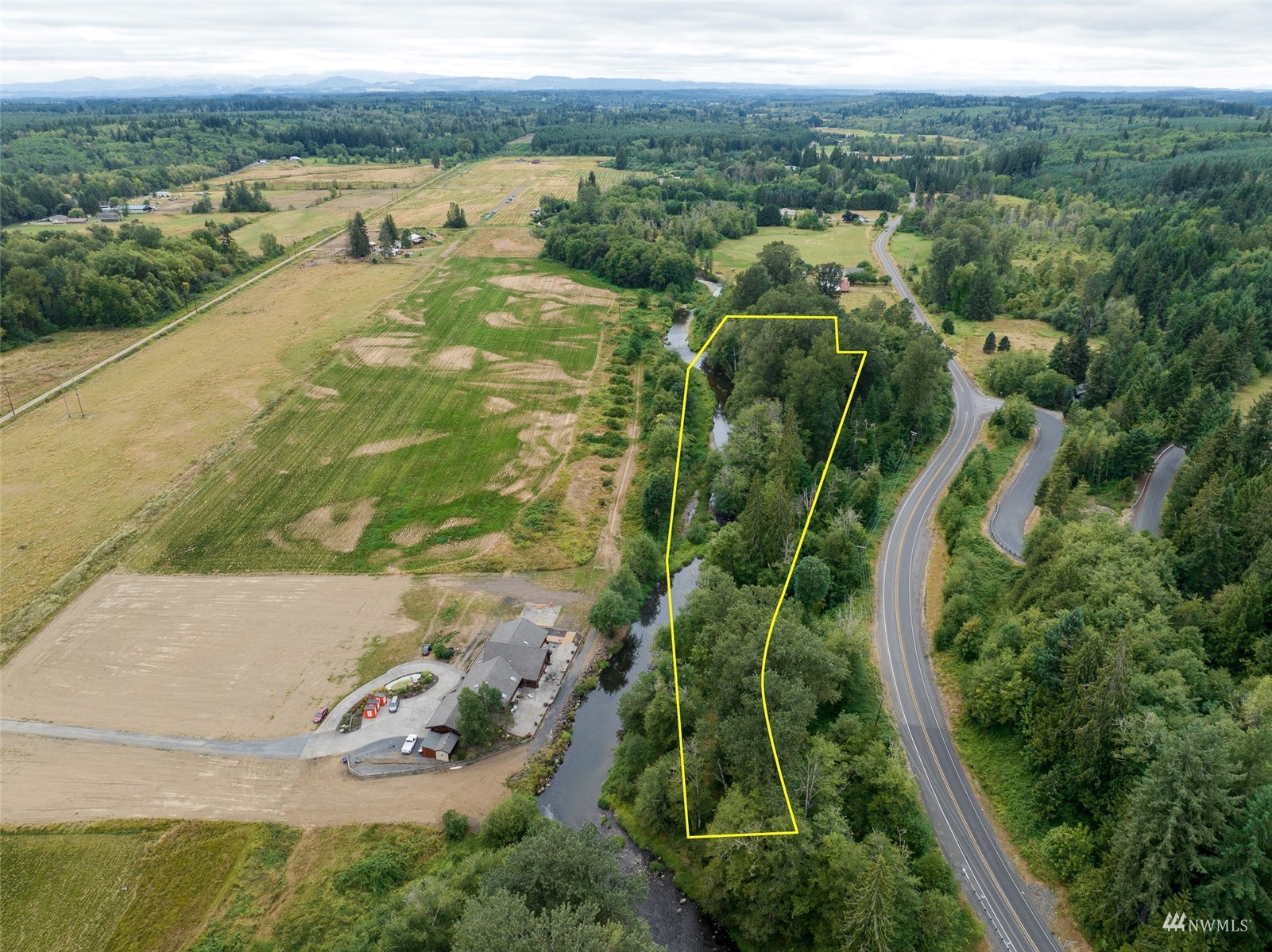 0 State Route 508 Chehalis, WA 98532 - Photo 15 of 21 an aerial view of residential houses with outdoor space and trees