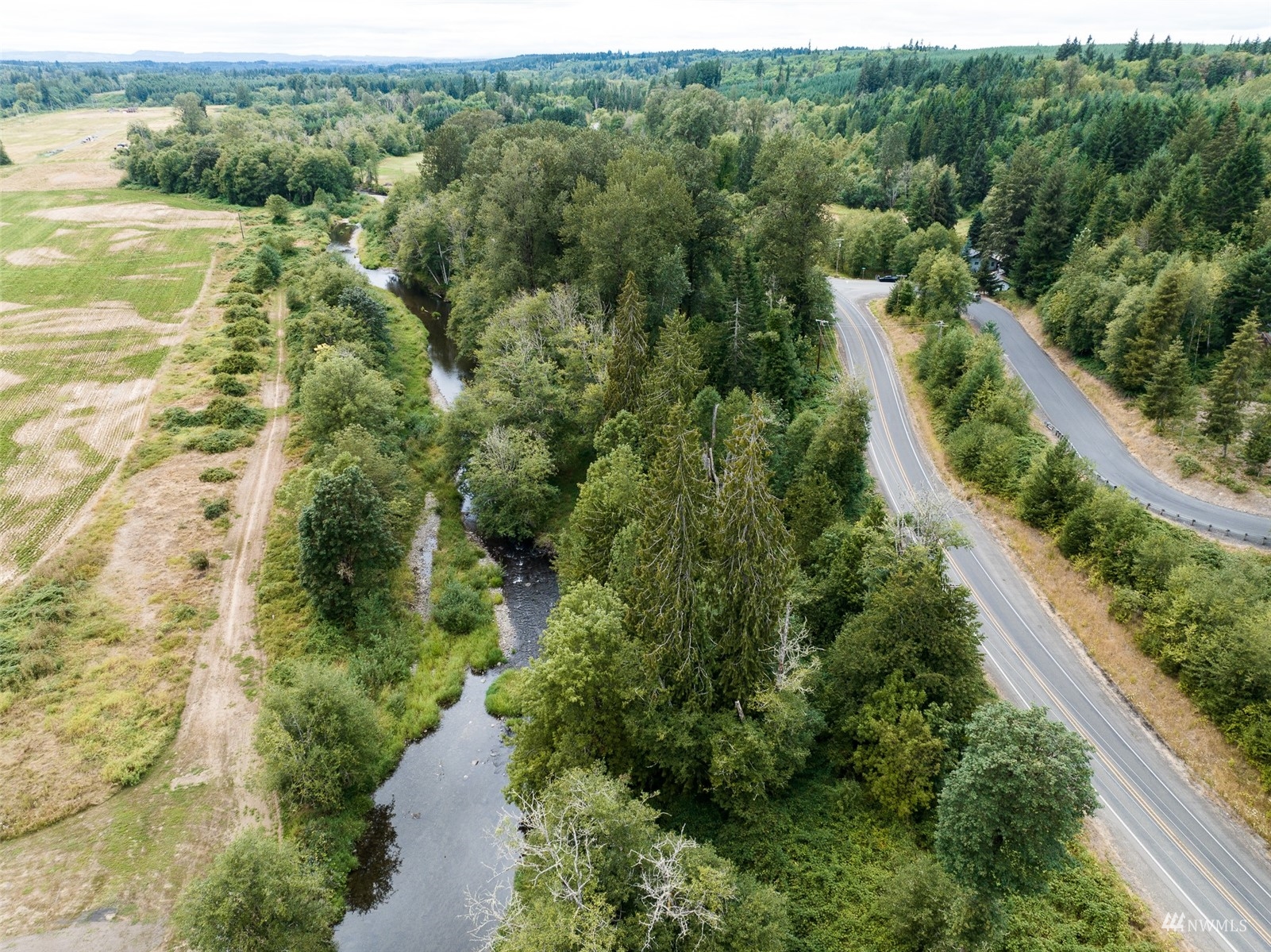 0 State Route 508 Chehalis, WA 98532 - Photo 20 of 21 an aerial view of residential houses with outdoor space and trees