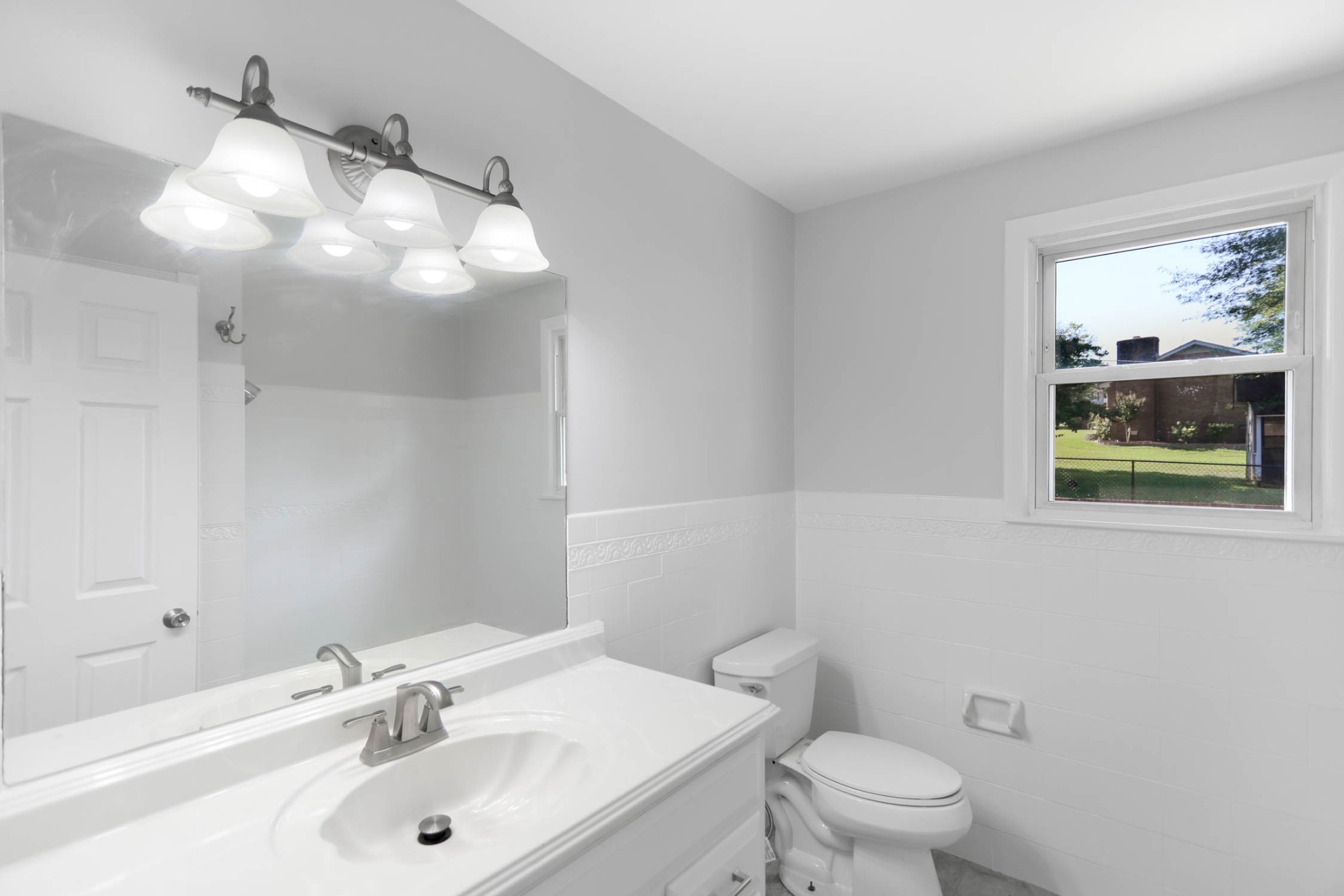 211 General Forrest Drive Springfield, TN 37172 - Photo 11 of 23 a bathroom with a sink a toilet and mirror