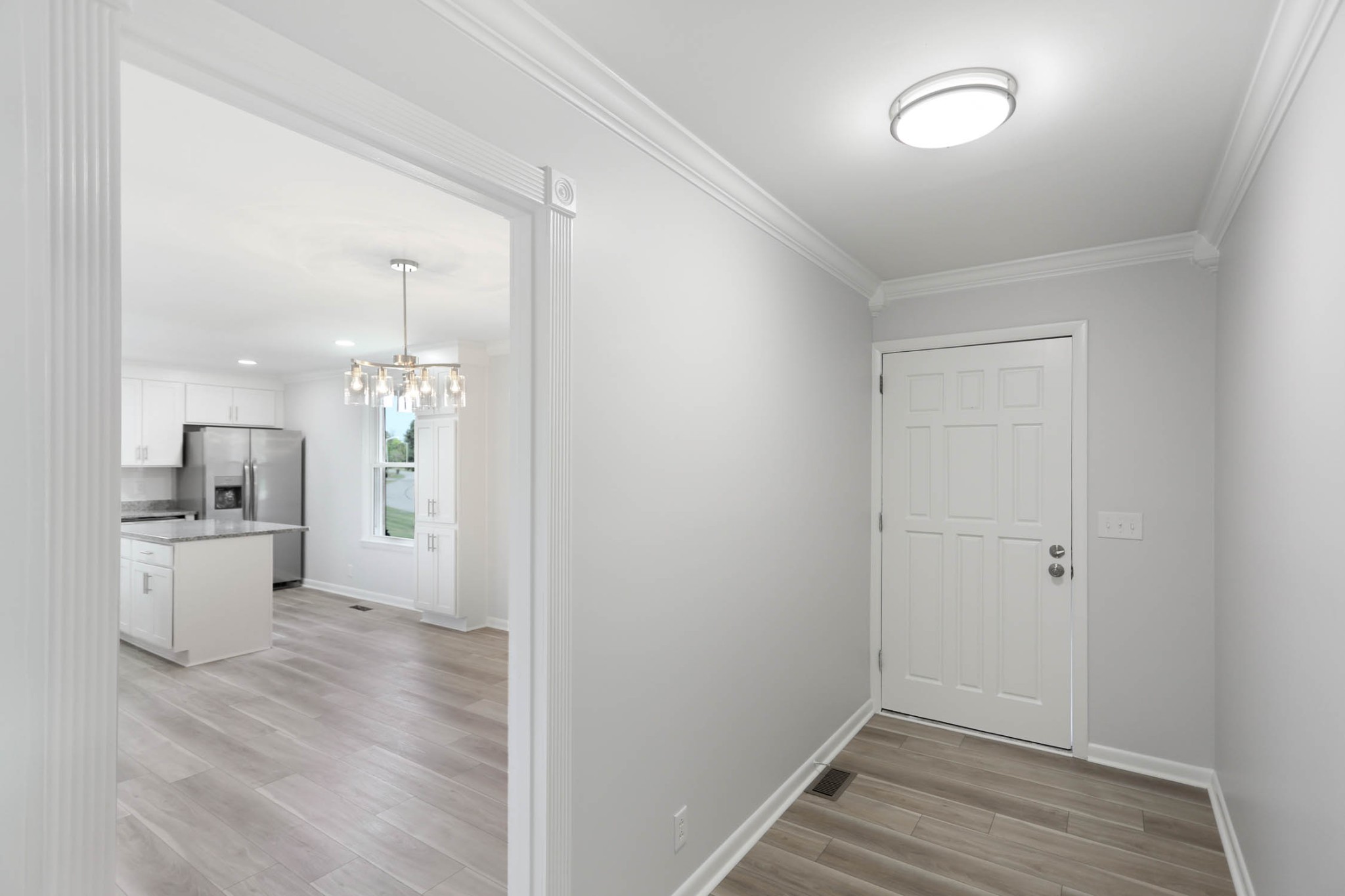 211 General Forrest Drive Springfield, TN 37172 - Photo 7 of 23 a view of a kitchen with a sink and refrigerator