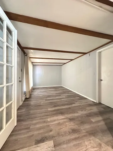 a view of empty room