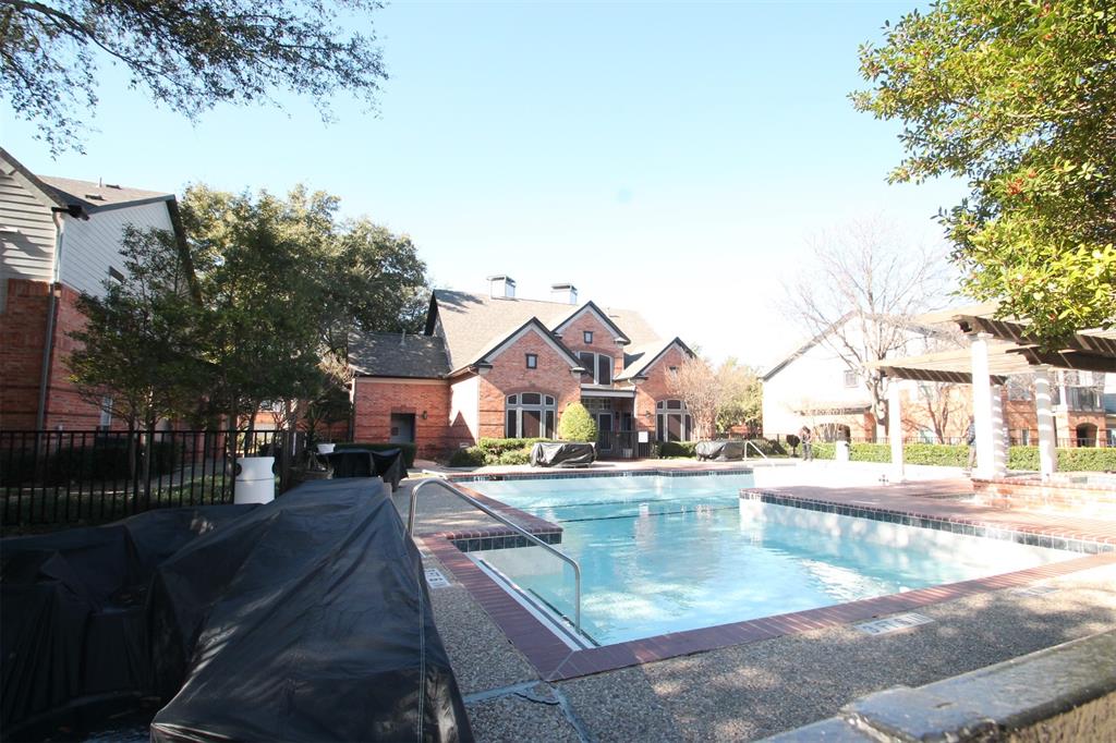 2524 Preston Road, Unit 1203 Plano, TX 75093 - Photo 4 of 23 View of swimming pool featuring a pergola, a grill, and a patio area