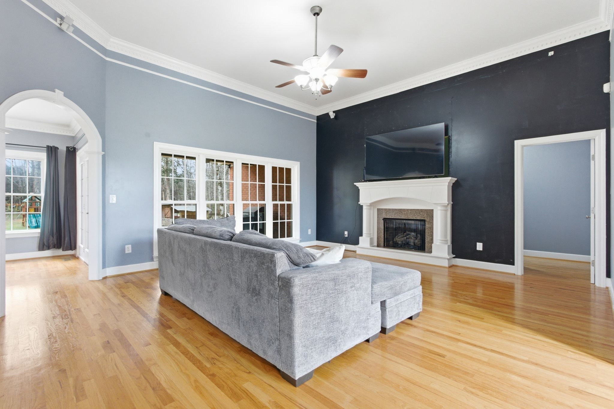 2320 Snake Town Road Chapel Hill, TN 37034 - Photo 13 of 48 a living room with furniture and a fireplace