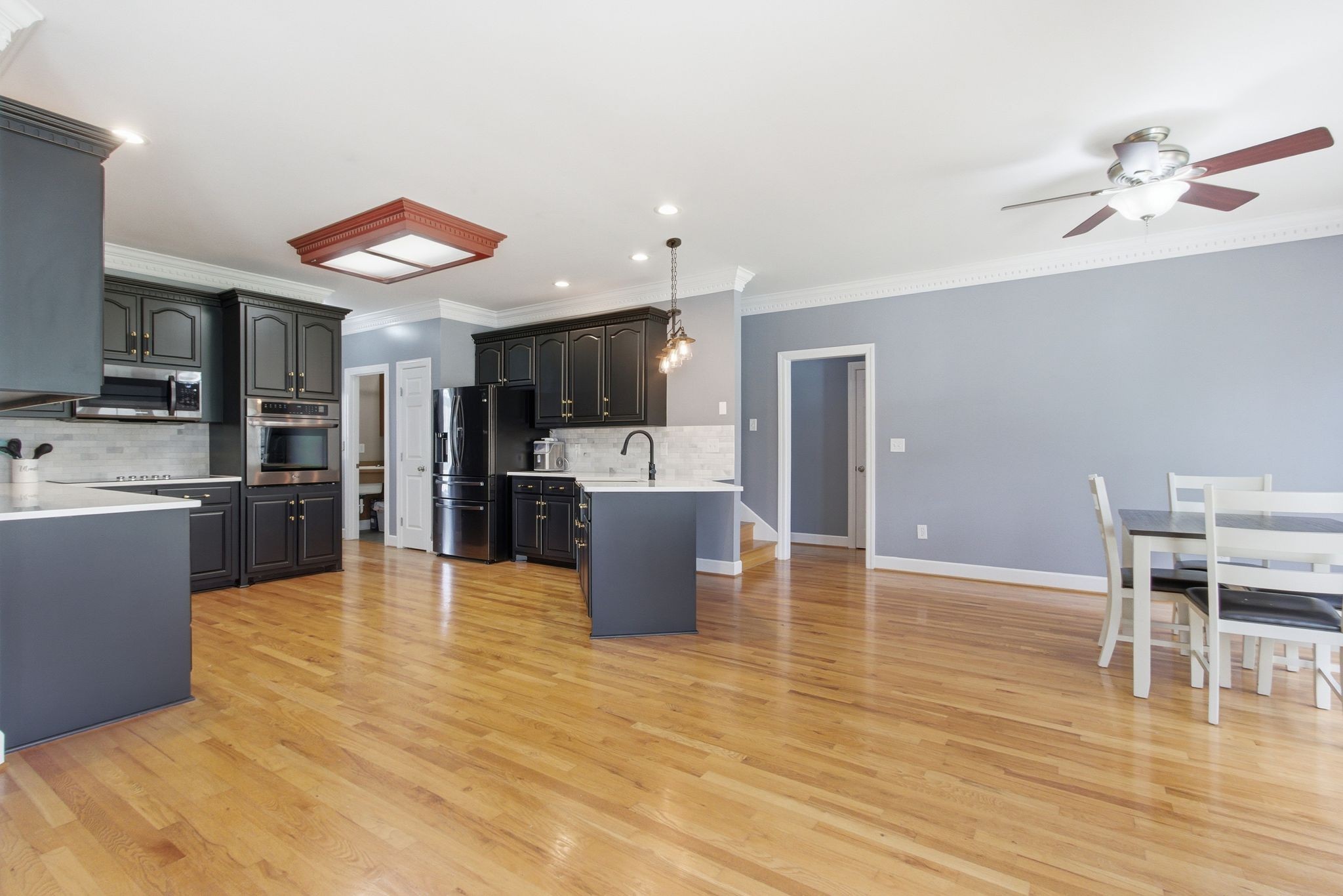 2320 Snake Town Road Chapel Hill, TN 37034 - Photo 21 of 48 a view of kitchen with cabinets and wooden floor