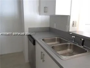 a close view of sink and tap