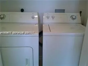 a view of washer and dryer