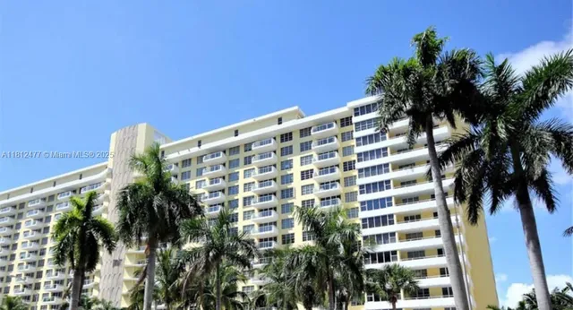 a front view of a building