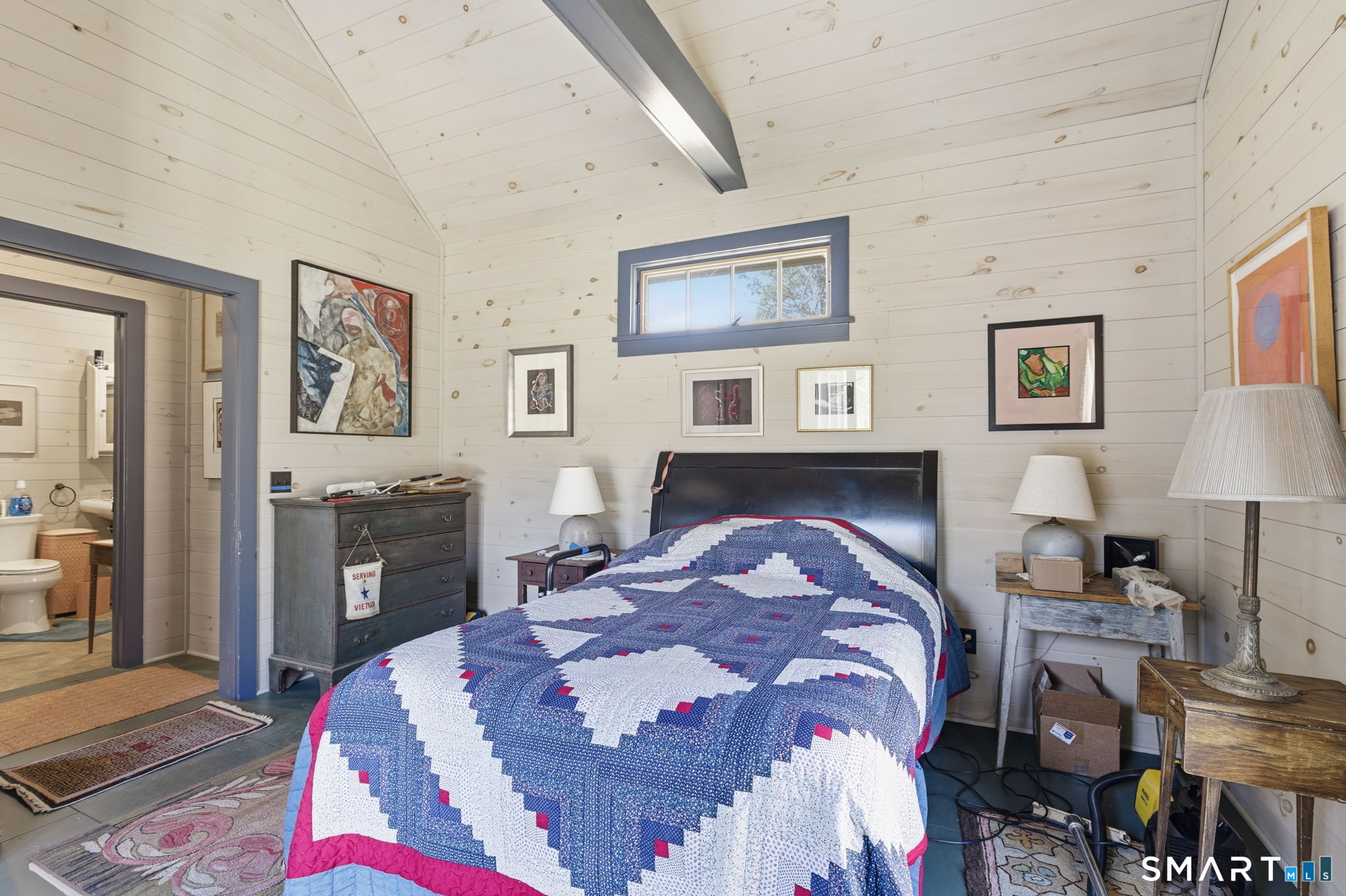 126 Beaver Brook Road Lyme, CT 06371 - Photo 13 of 37 vaulted ceilings