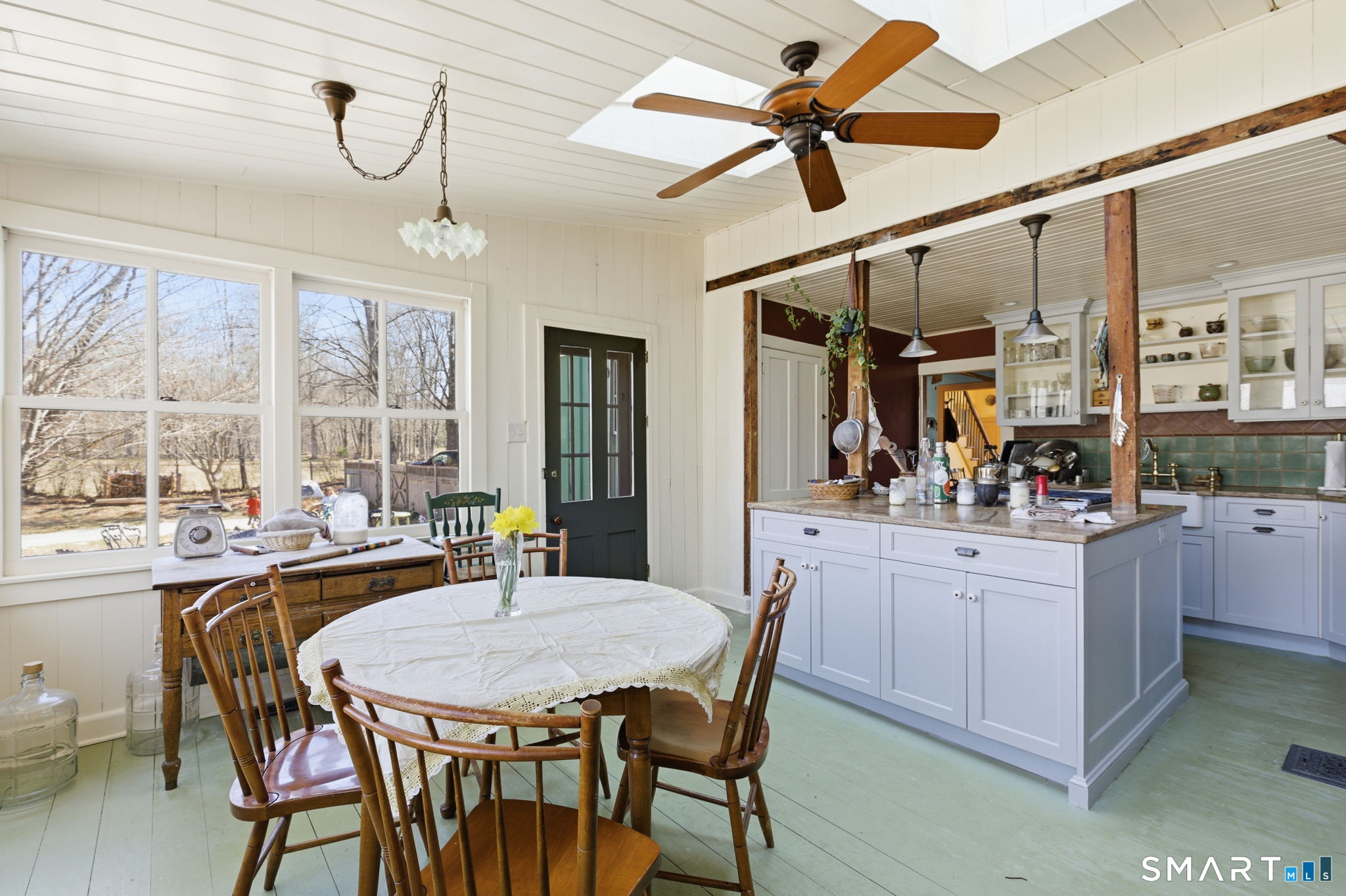 126 Beaver Brook Road Lyme, CT 06371 - Photo 30 of 37 breakfast area off is side deck