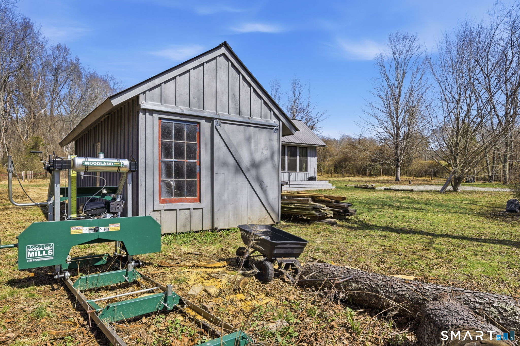 126 Beaver Brook Road Lyme, CT 06371 - Photo 5 of 37 Woodshop/Shed