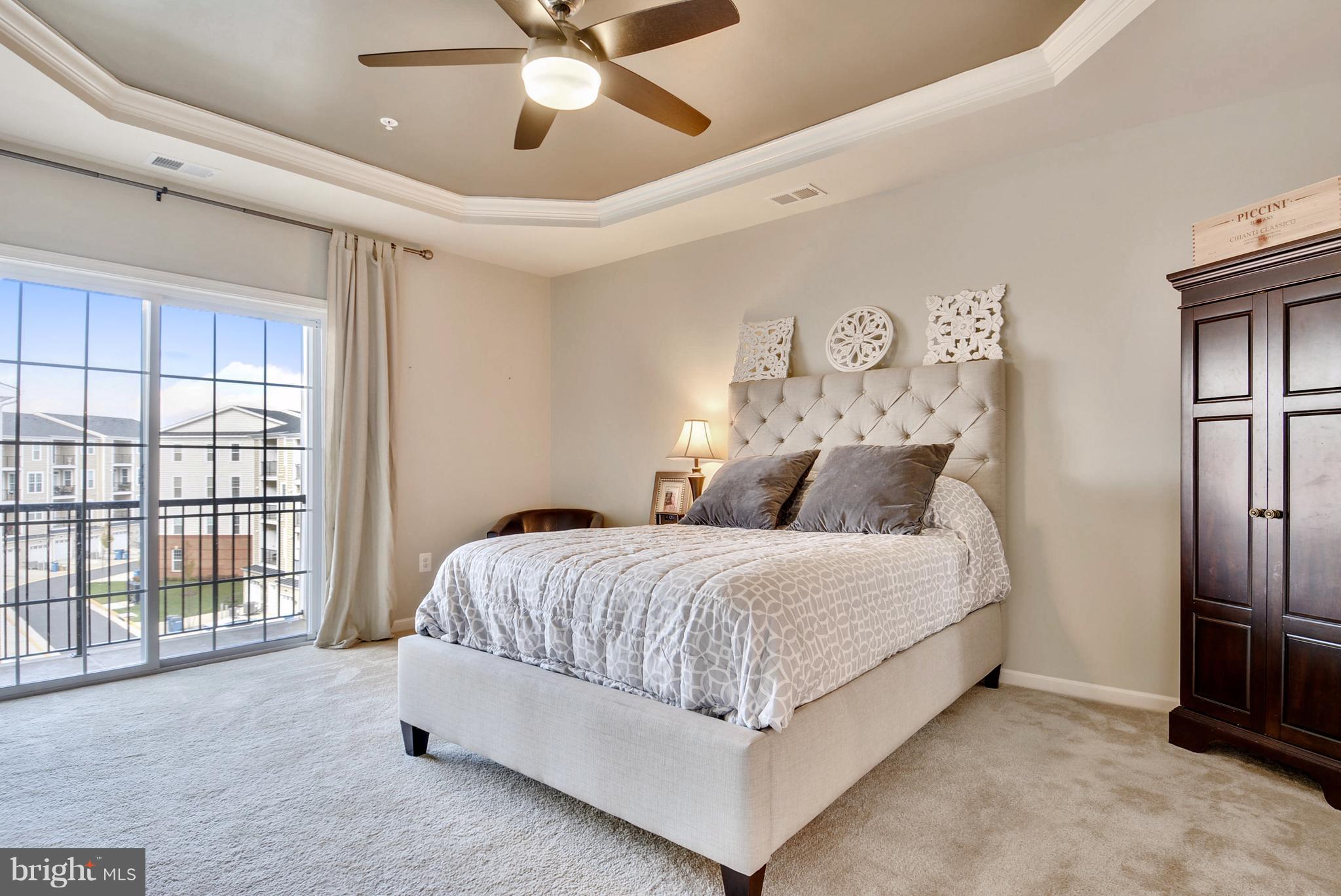 23487 Logans Ridge Terrace Ashburn, VA 20148 - Photo 11 of 27 Large Primary Suite with Balcony