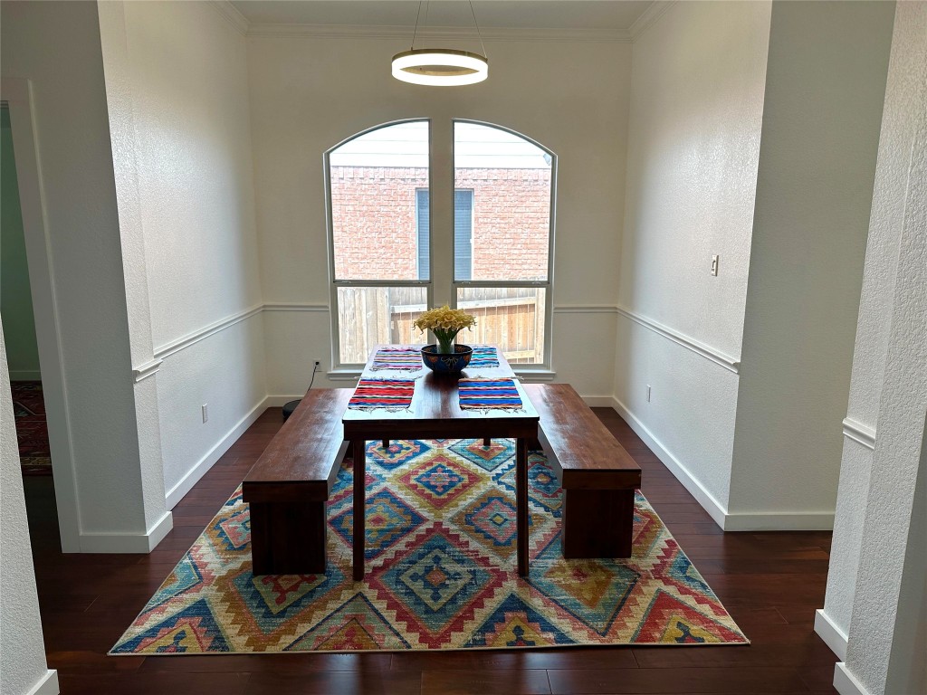 1904 Chasewood Drive Austin, TX 78727 - Photo 5 of 9 a view of entryway and hall with wooden floor