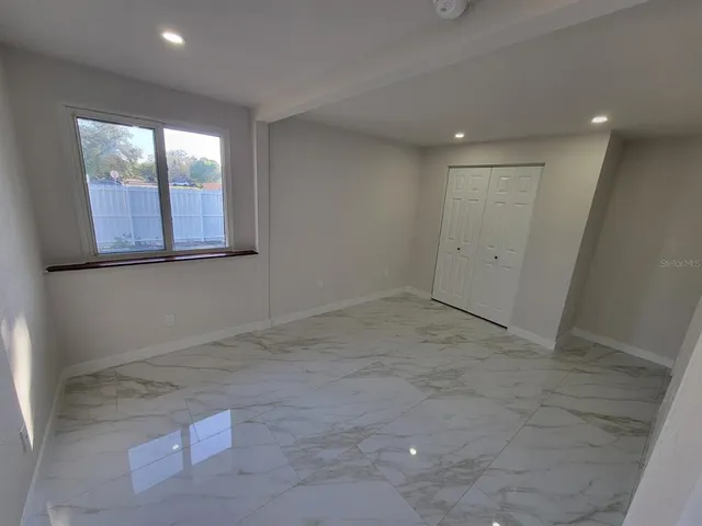 a view of empty room