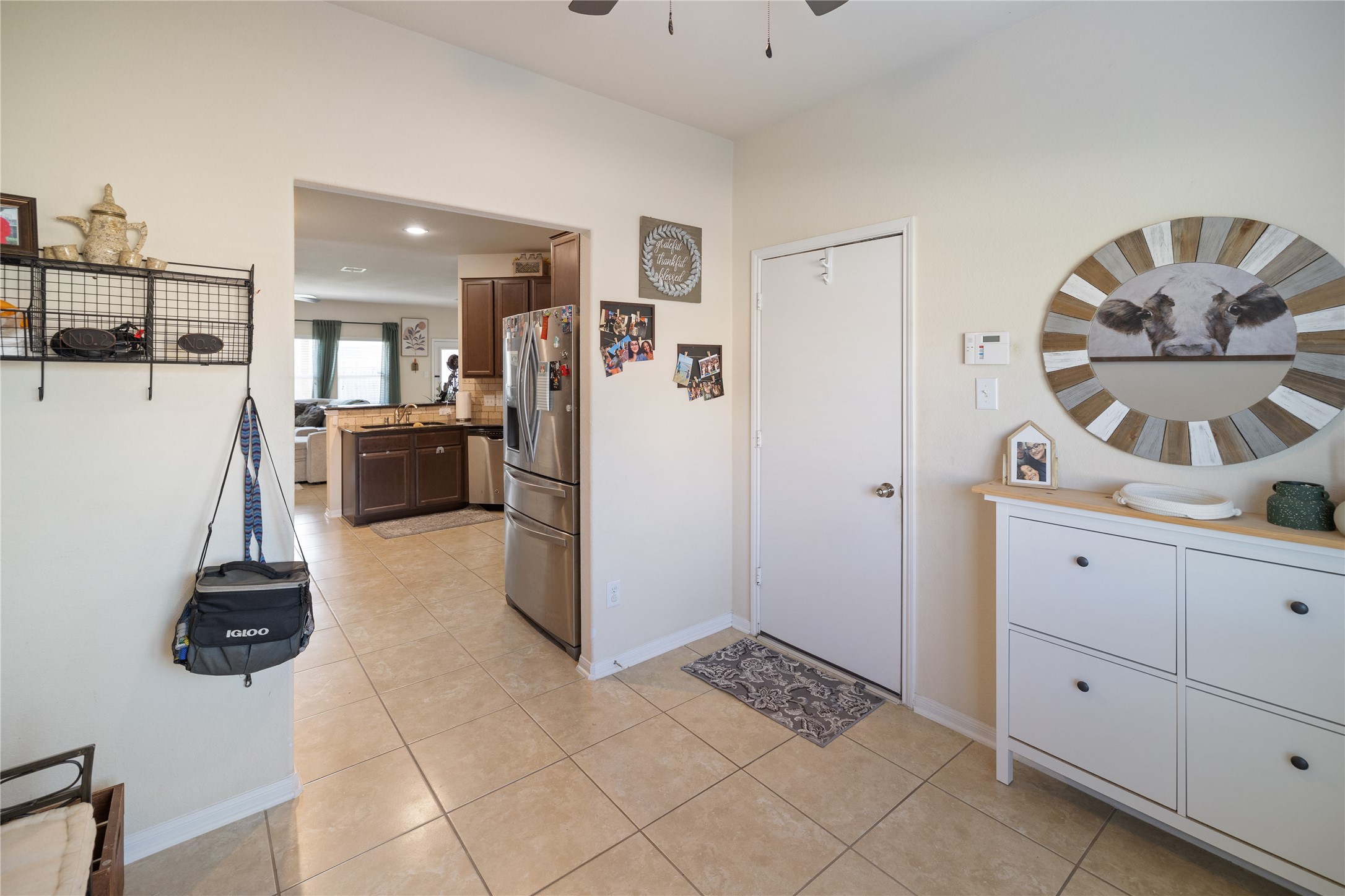 14906 Rustler Gate Lane Cypress, TX 77433 - Photo 8 of 30 a view of kitchen with furniture and wooden floor
