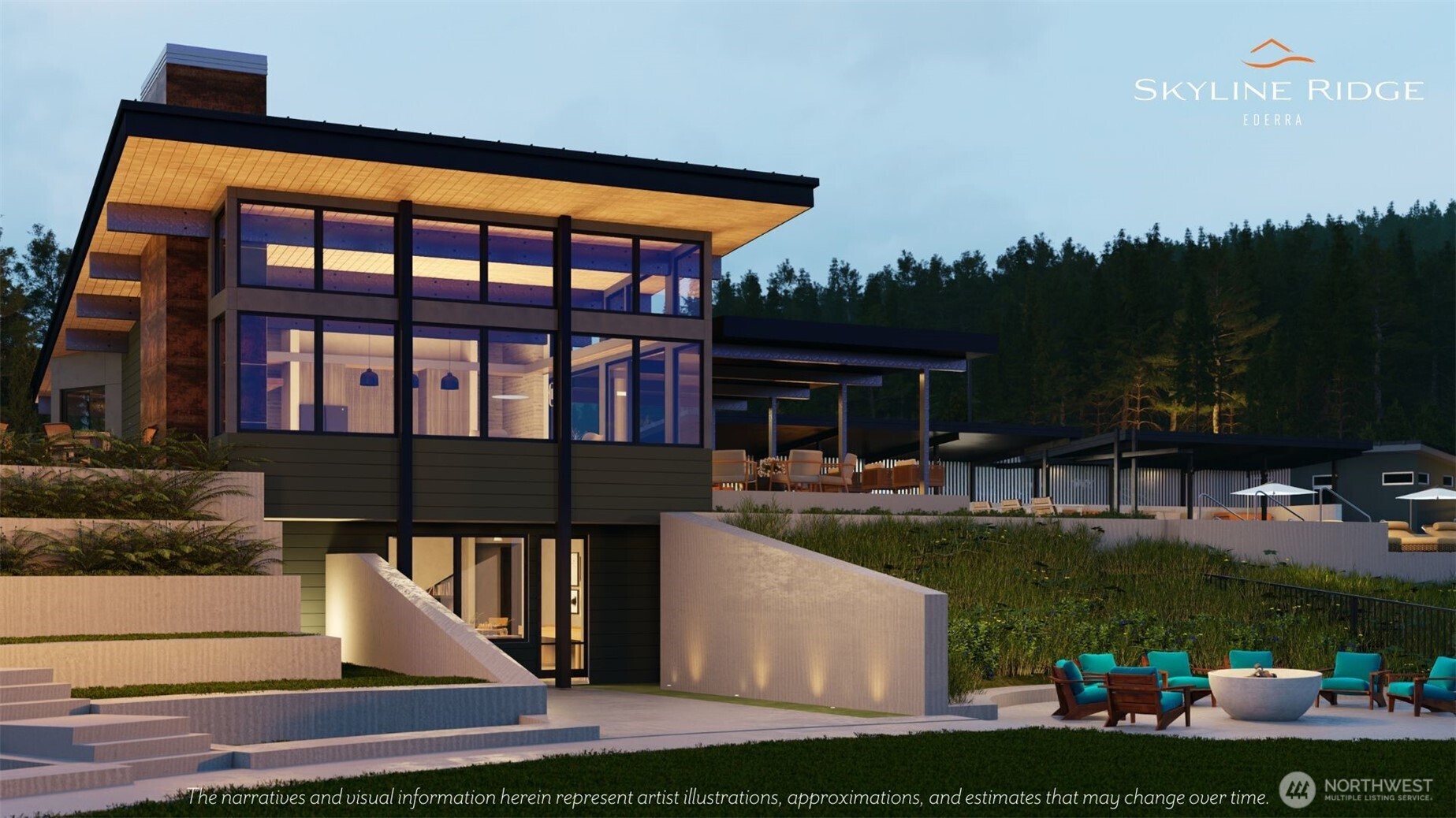 1721 Forest Ridge Drive Cle Elum, WA 98922 - Photo 32 of 33 a view of a house with backyard porch and sitting area