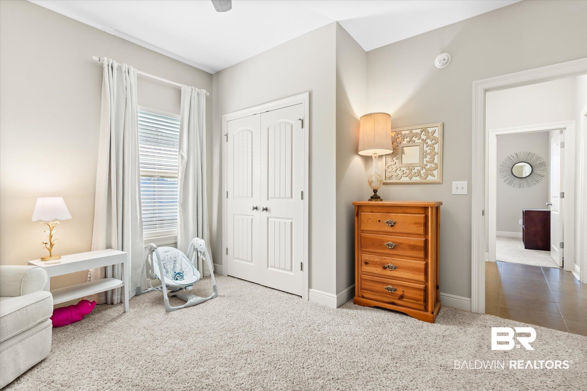 22640 Nana Loop East Silverhill, AL 36576 - Photo 15 of 46 Living area with carpet flooring