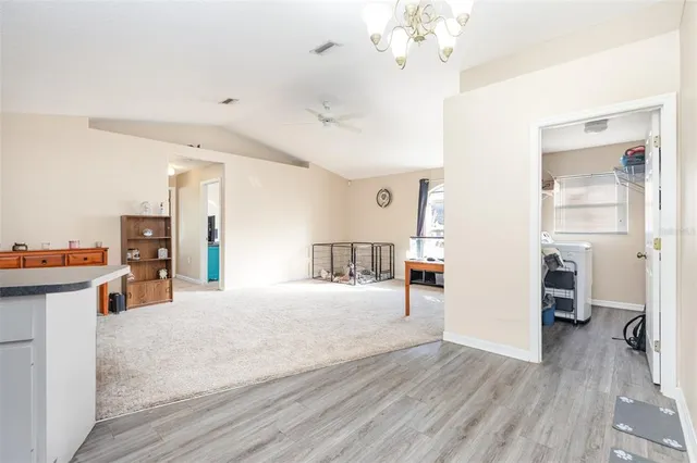 a view of a living room