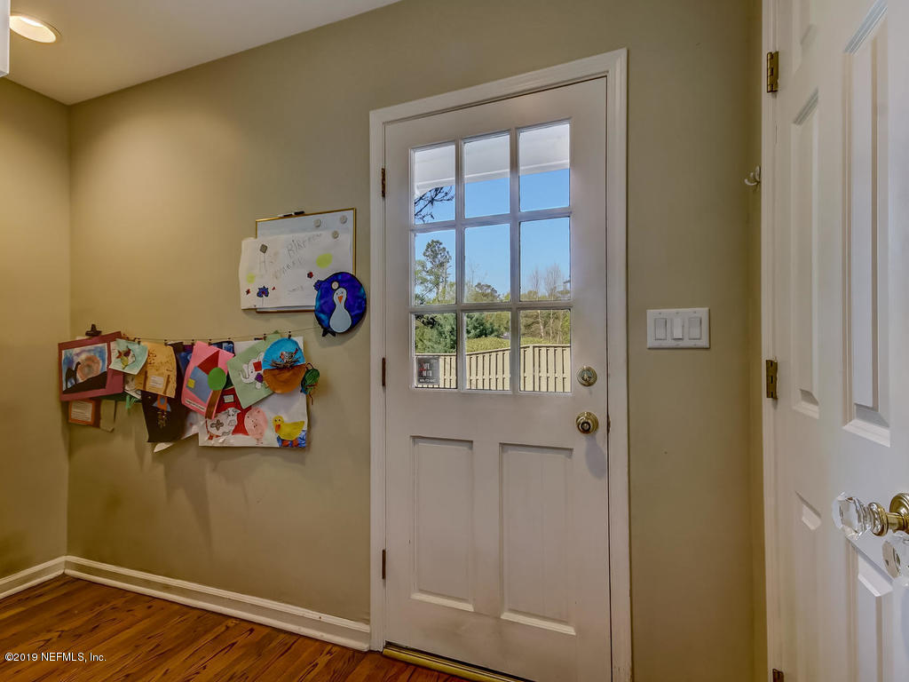 4455 Country Club Road Jacksonville, FL 32210 - Photo 30 of 63 Back door opens into mudroom