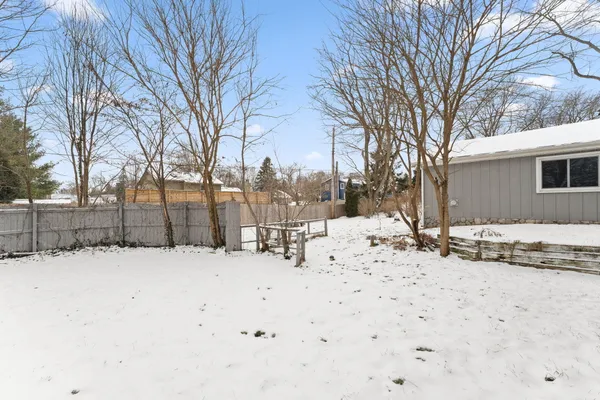 a view of snow on the snow