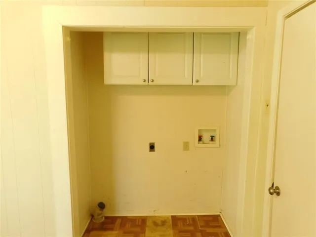 a bathroom with a window