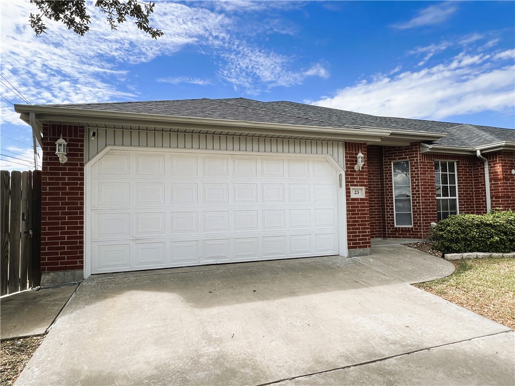 5026 Yorktown Boulevard, Unit 23 Corpus Christi, TX 78413 - Photo 2 of 29 a view of garage
