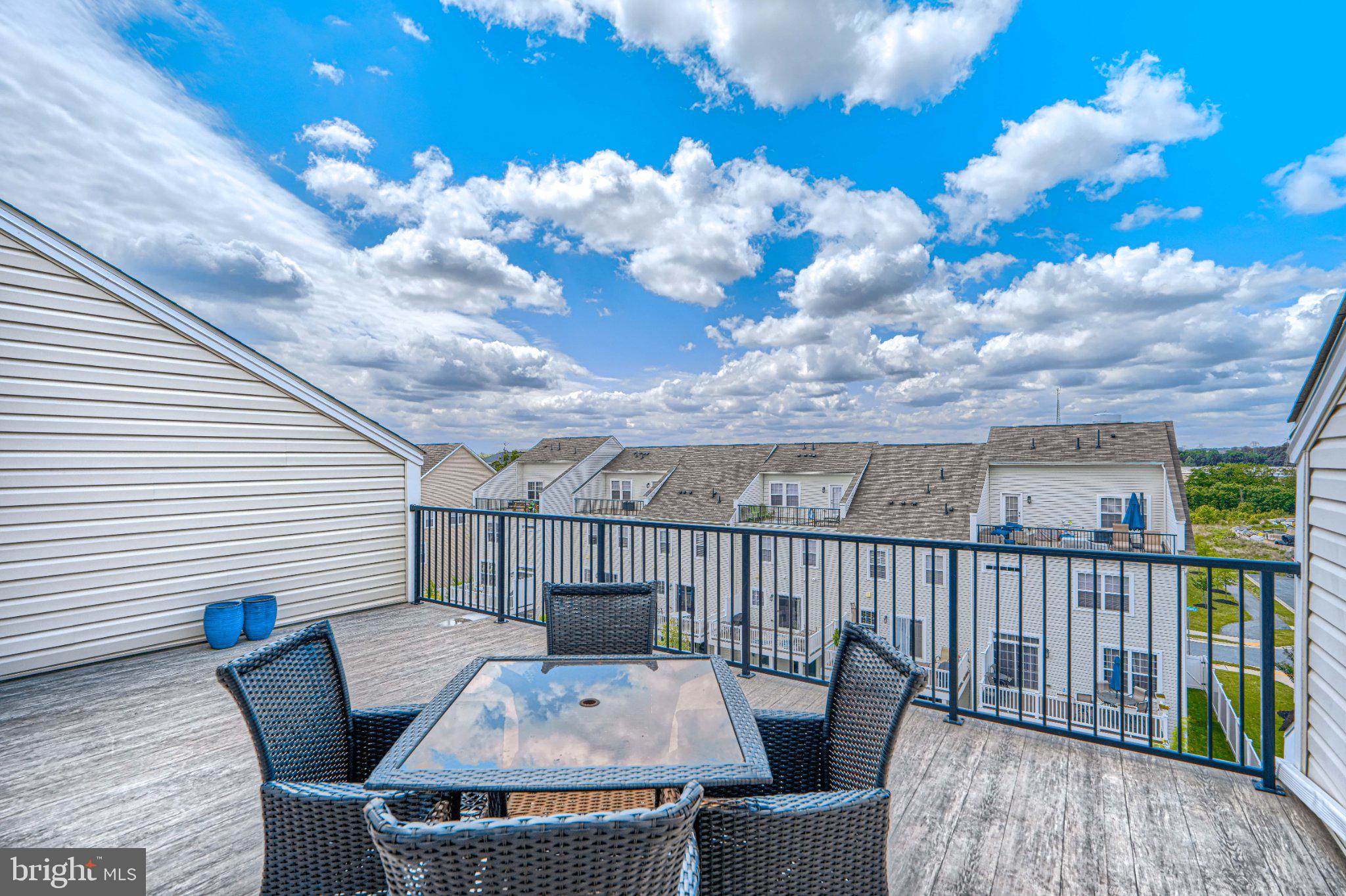 2707 Lady Slipper Road Gambrills, MD 21054 - Photo 46 of 60 a view of a patio on the roof deck