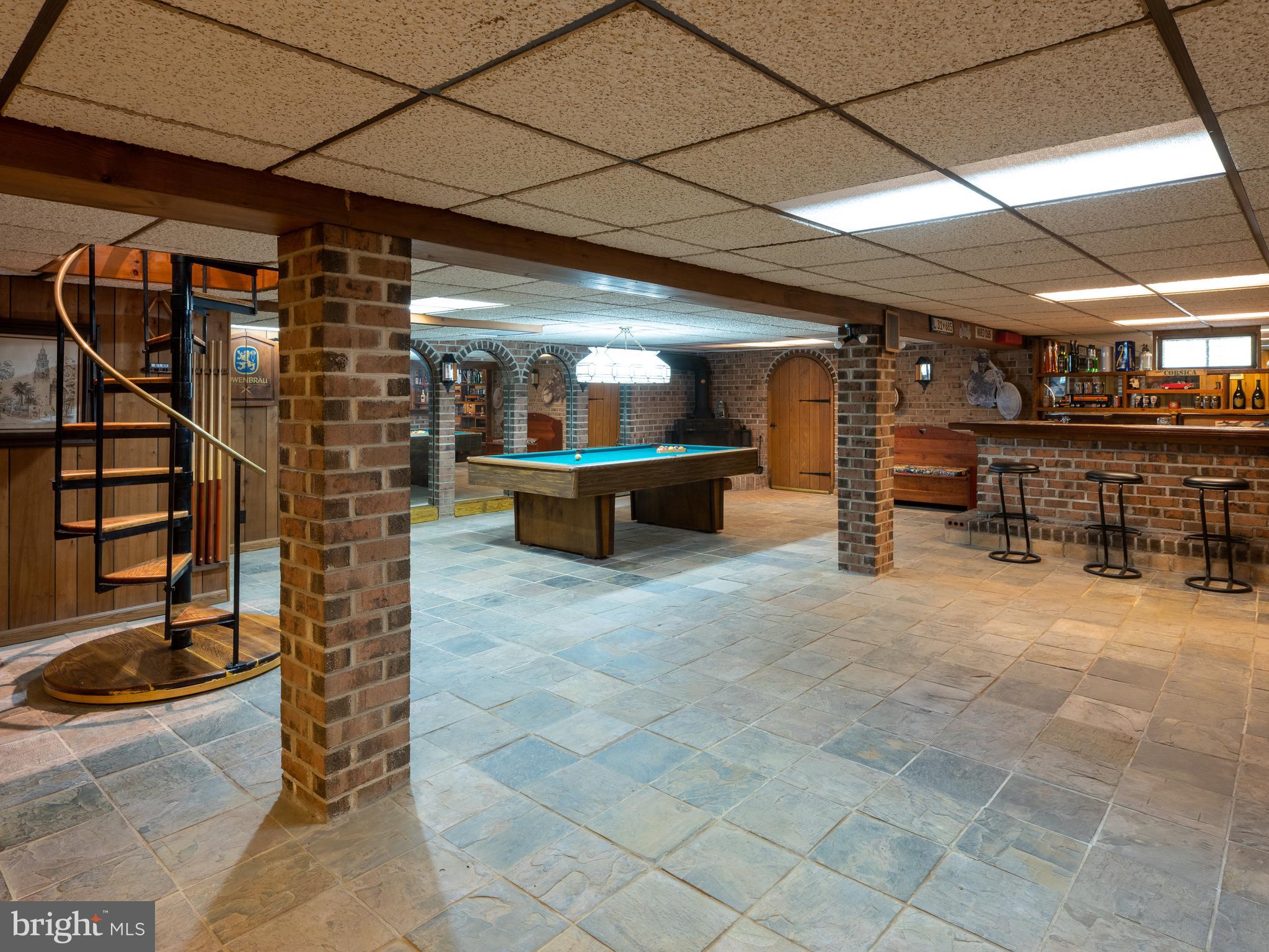 6616 Ferry Road New Hope, PA 18938 - Photo 18 of 49 Staircase down to Tavern Room