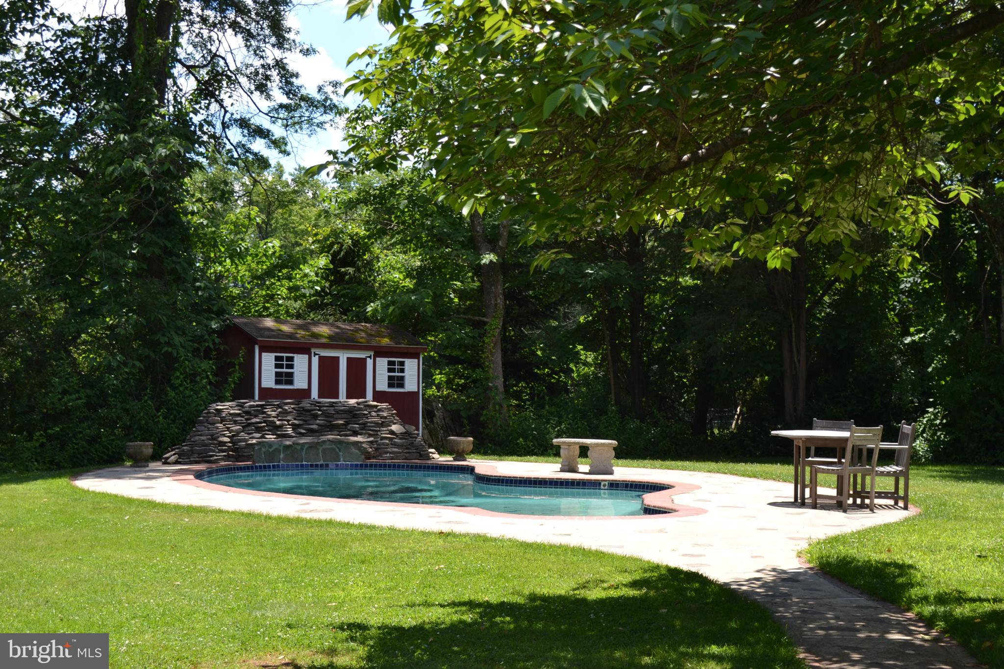 6616 Ferry Road New Hope, PA 18938 - Photo 32 of 49 Pool and equipment in pool shed.