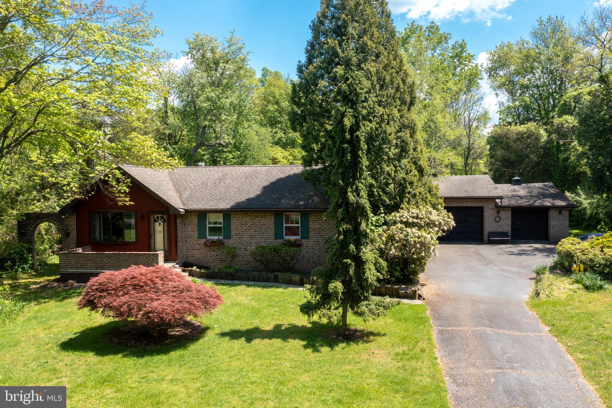 6616 Ferry Road New Hope, PA 18938 - Photo 41 of 49 Afternoon sun on Archway, house and garages