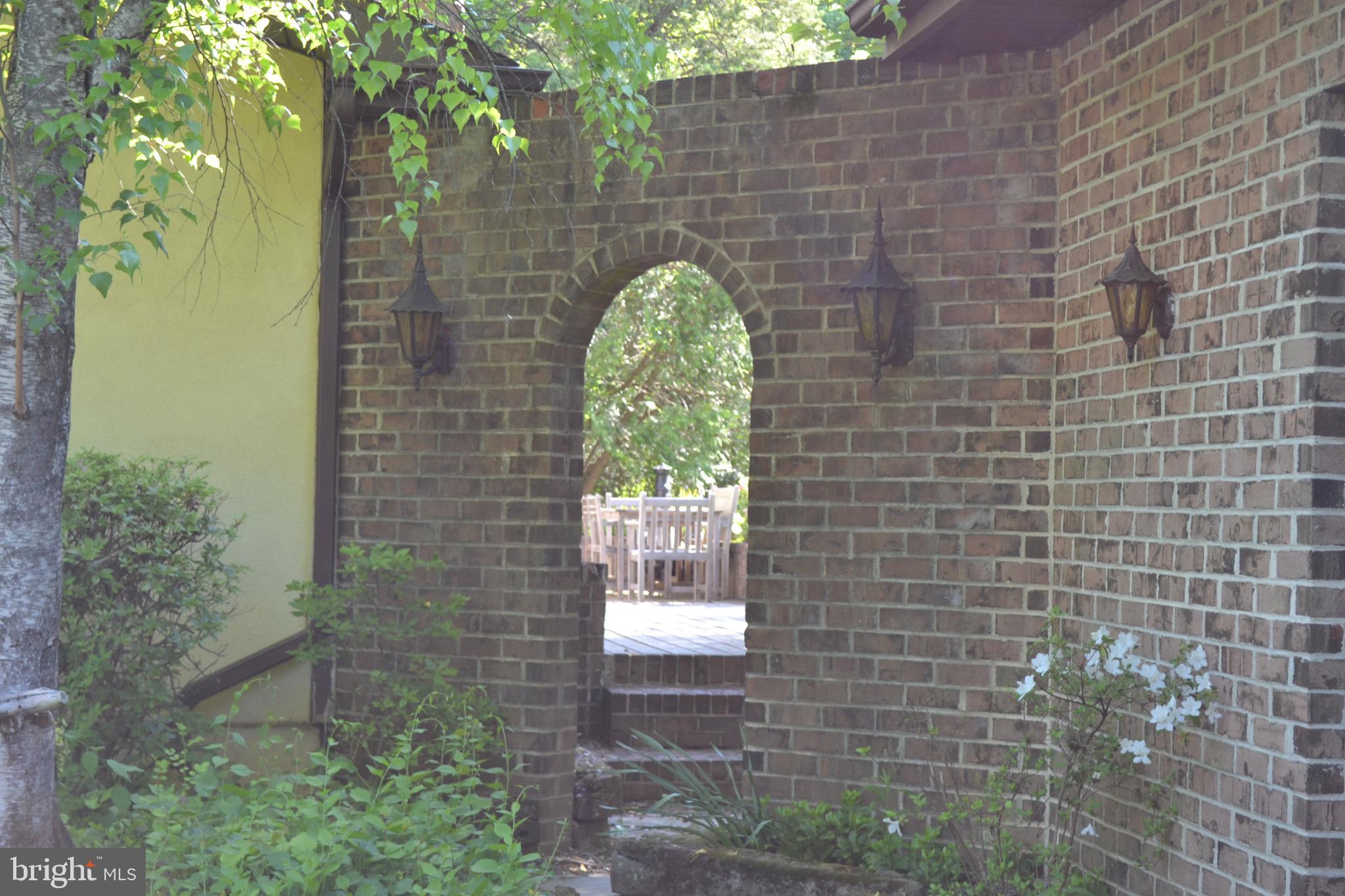 6616 Ferry Road New Hope, PA 18938 - Photo 44 of 49 Archway to garage and driveway