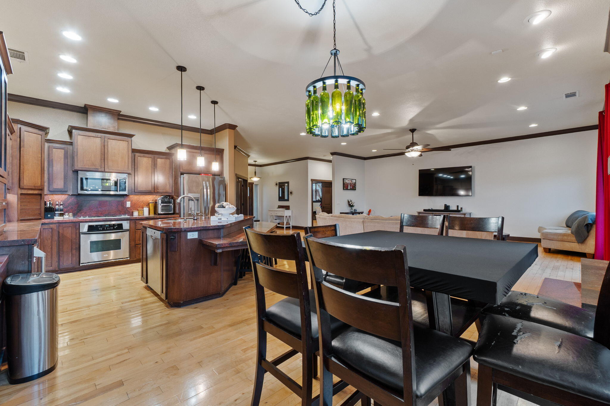 3360 Stanford Drive Redding, CA 96003 - Photo 11 of 56 a view of a dining room and livingroom