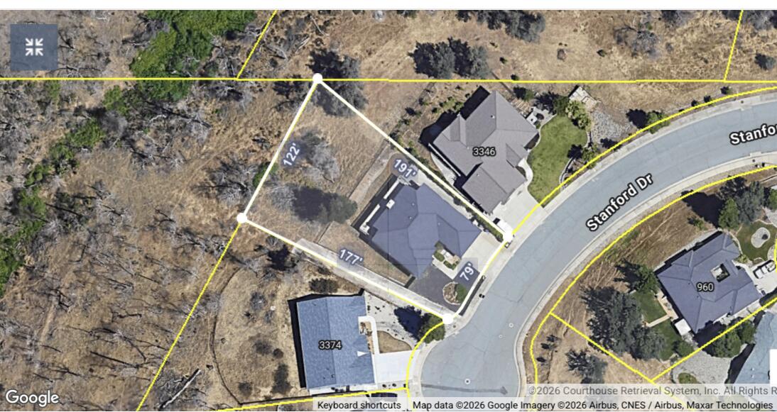 3360 Stanford Drive Redding, CA 96003 - Photo 3 of 56 an aerial view of a house with a mountain