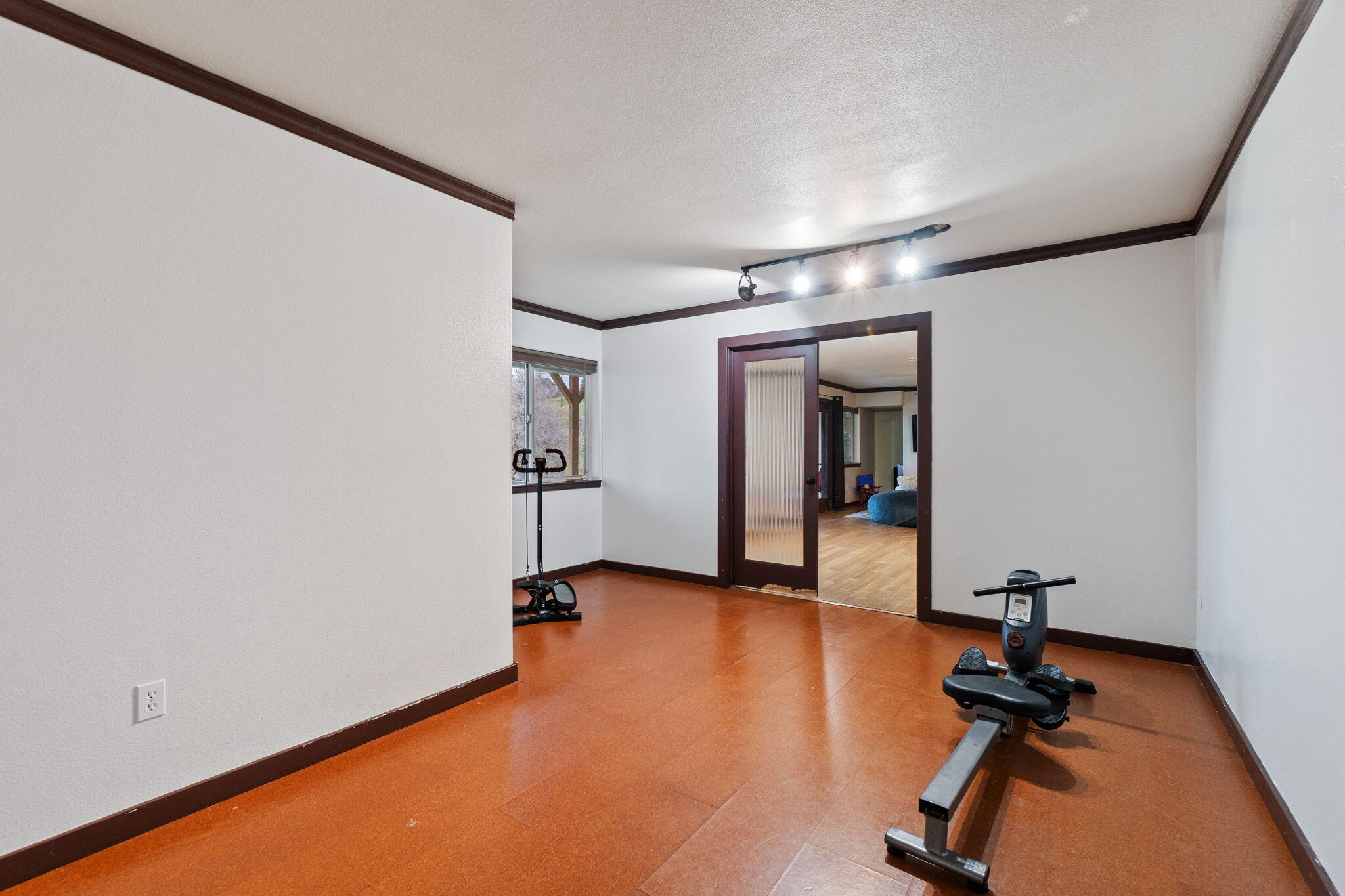 3360 Stanford Drive Redding, CA 96003 - Photo 37 of 56 a view of a room with gym equipment
