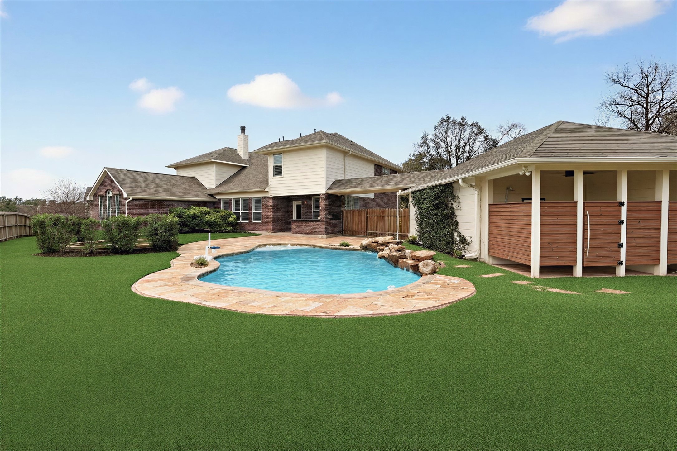 46 New Dawn Place Conroe, TX 77385 - Photo 39 of 39 Backs to a GREENBELT!